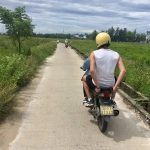 Alternative view of Hoi An Motorbike Tour to Thanh Ha Pottery Village and Tra Que Organic Vegetable Village
